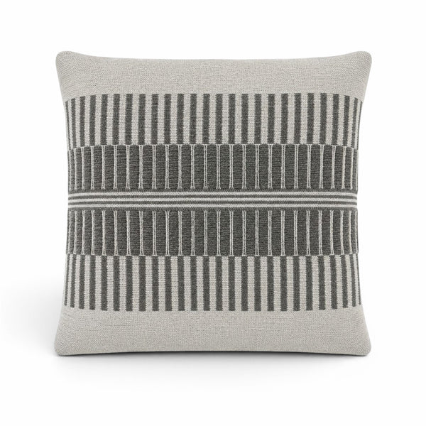 Coussin Rayures Gris