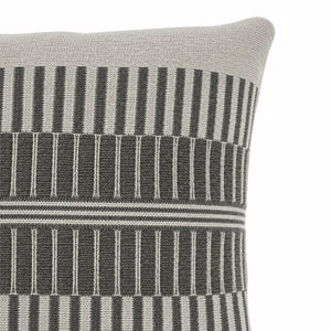 Coussin Rayures Gris
