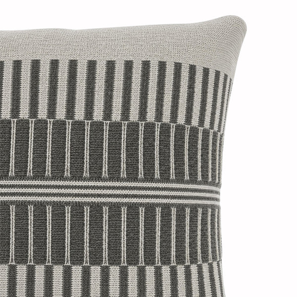 Coussin Rayures Gris