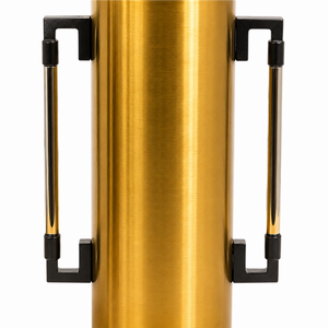Vase Cylindrique Doré