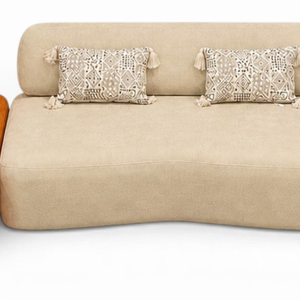 Canapé d'Angle de Luxe Play Lounge – Velours Brun Moka – Design Moderne