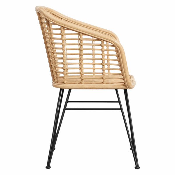 Fauteuil en Rotin