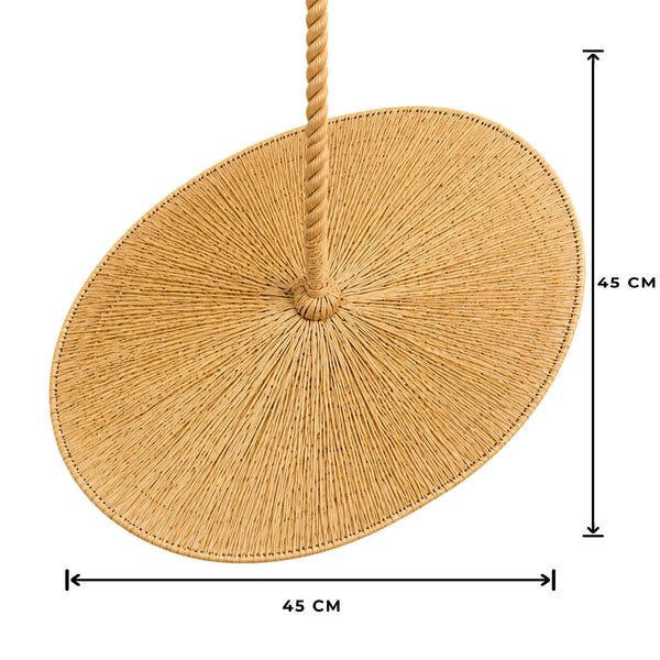 Lustre Rotin Naturel