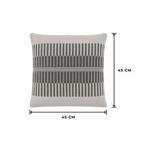 Coussin Rayures Gris
