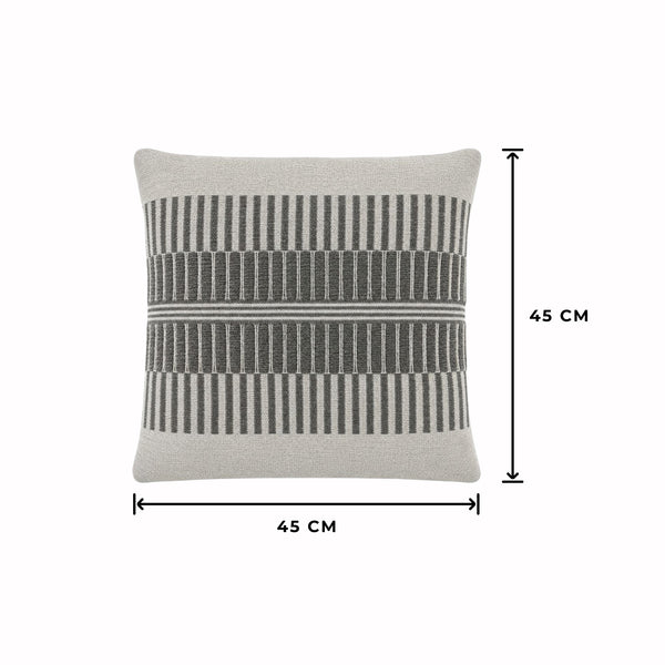Coussin Rayures Gris