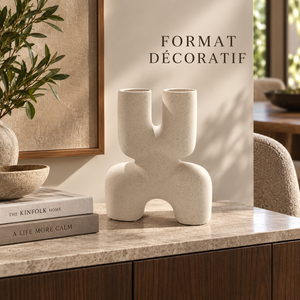 Vase Sculptural Double Arche