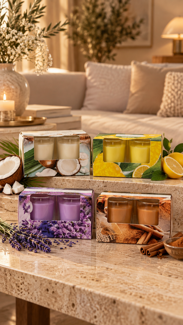 Coffret Duo Bougies Parfumées