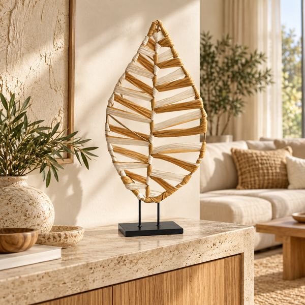 Sculpture Feuille Naturelle