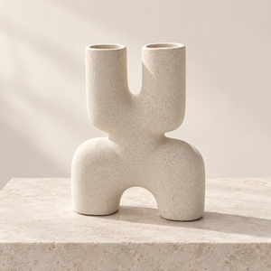 Vase Sculptural Double Arche