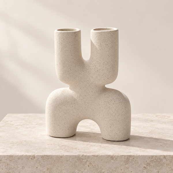 Vase Sculptural Double Arche