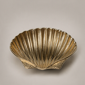 Gold Scallop Shell Dish