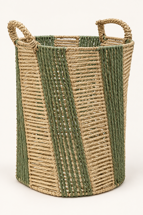 Set de paniers de rangement tressés