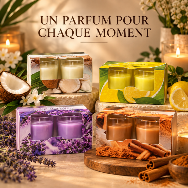 Coffret Duo Bougies Parfumées