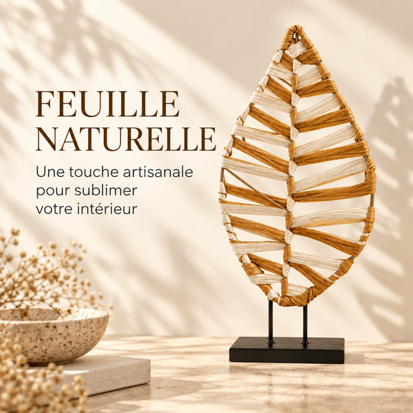 Sculpture Feuille Naturelle