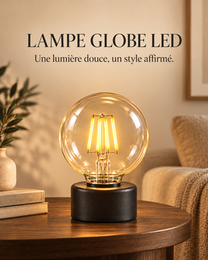 Lampe Globe LED Design