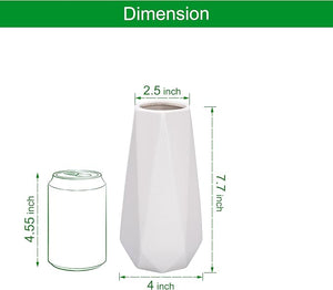 Vase Facette Ivoire