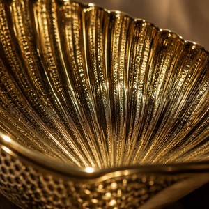 Gold Scallop Shell Dish