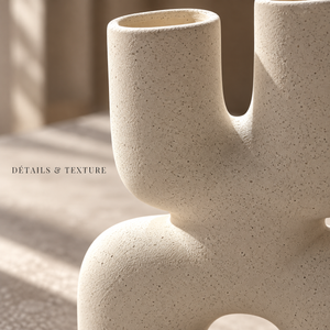 Vase Sculptural Double Arche