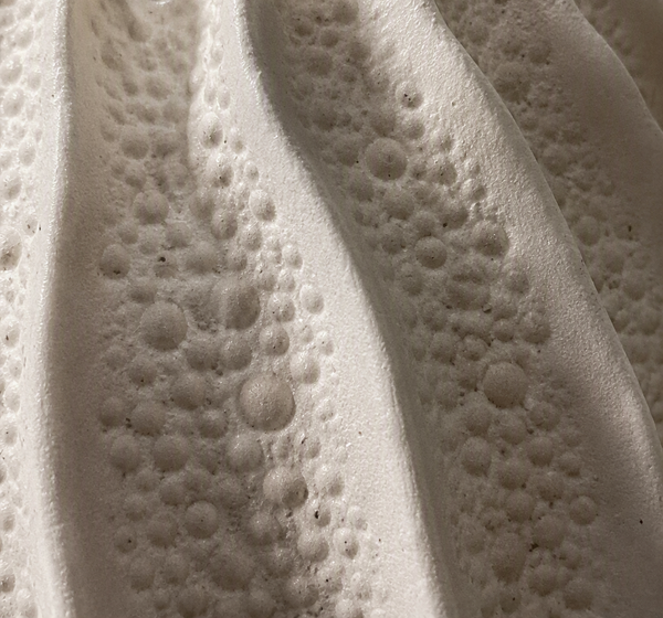Vasque Sculpturale en Céramique Texturée